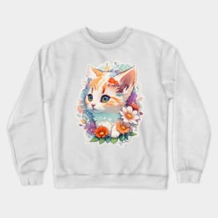 cat Crewneck Sweatshirt